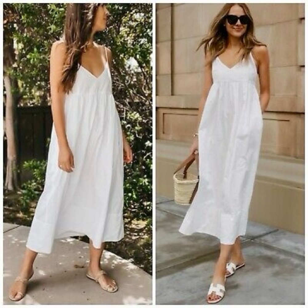 Jenni Kayne Cove Dress White XS